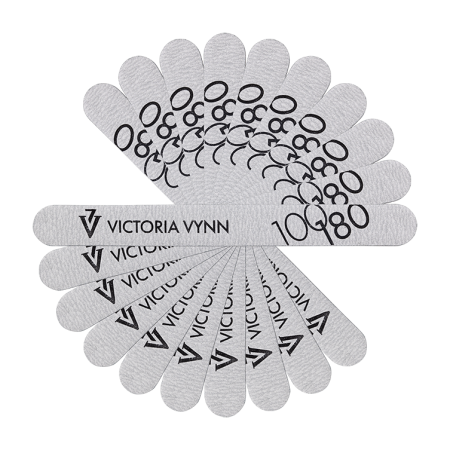 Pilnik do paznokci prosty 100/180 pakowany po 10szt VICTORIA VYNN