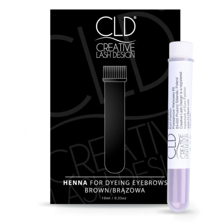 Henna w proszku brązowa 10ml CLD*