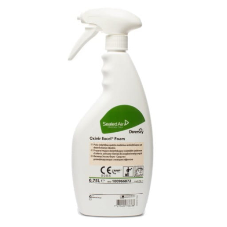 Oxivir Excel Foam CE Pianka do dezynfekcji powierzchni 750 ml DIVERSEY