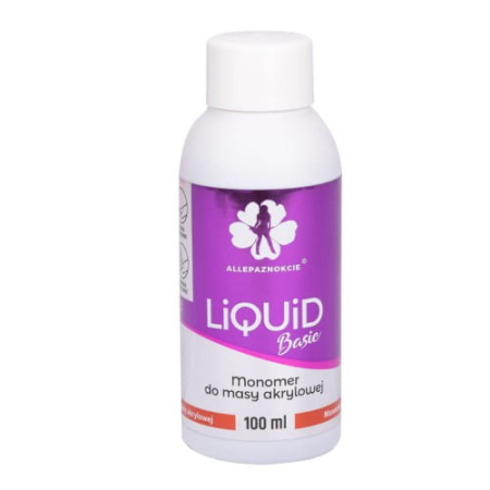 Liquid do akrylu średnioschnący Basic 100 ml ALLEPAZNOKCIE