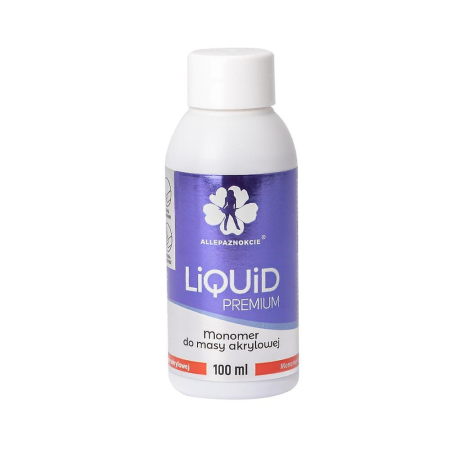Liquid do akrylu średnioschnący Premium 100 ml ALLEPAZNOKCIE