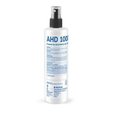 AHD 1000 Alkoholowy płyn do dezynfekcji rąk i skóry oraz małych powierzchni 250 ml MEDILAB