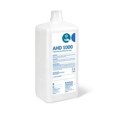 AHD 1000 Alkoholowy płyn do dezynfekcji rąk i skóry oraz małych powierzchni 1000 ml MEDILAB