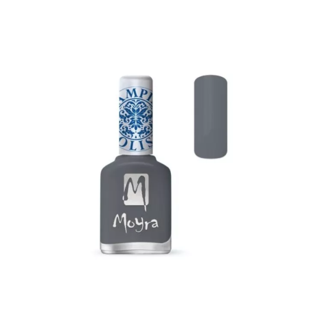 Lakier klasyczny do stempli 23 Grey 12 ml MOYRA