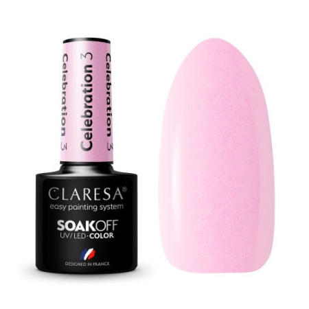 Lakier hybrydowy CELEBRATION 3 / 5g (96) CLARESA