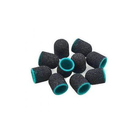Kapturki ścierne z ABS 13mm gradacja 120 - 10 sztuk