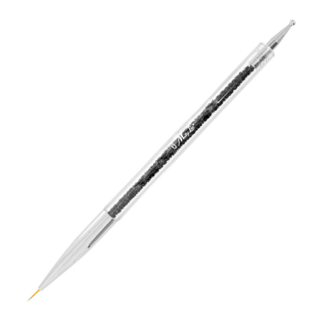 Pędzelek do zdobień z sondą 2w1 Nr 0 11mm MOLLY LAC