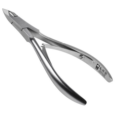 Profesjonalne cążki do skórek wykonane ze stali INOX długość ostrza 4mm IL-11 JAW14 AAA