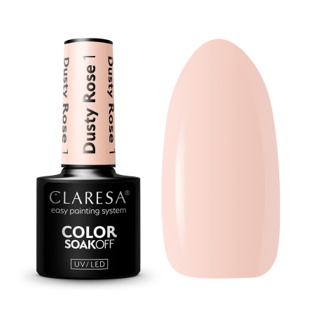 Lakier hybrydowy DUSTY ROSE 1 / 5g (103) CLARESA