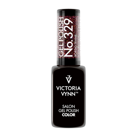 Gel Polish Lakier hybrydowy Bordo Trans 8 ml (329) VICTORIA VYNN