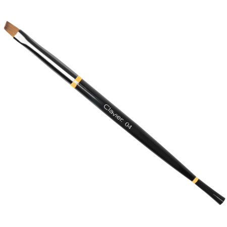Pędzelek do żelu i akrylożelu oraz do zdobień skośny 04 One Stroke CLAVIER