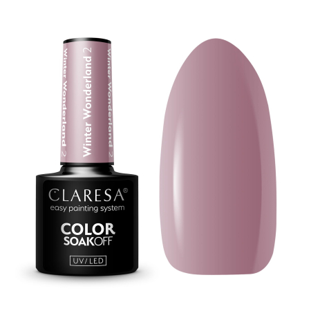Lakier hybrydowy WINTER WONDERLAND 2 / 5g (125) CLARESA