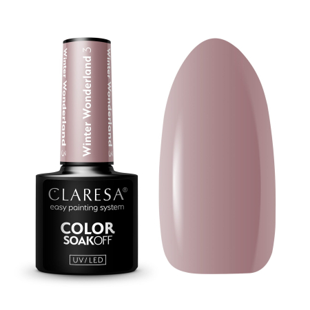 Lakier hybrydowy WINTER WONDERLAND 3 / 5g (126) CLARESA