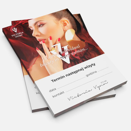 Bloczek następna wizyta VICTORIA VYNN