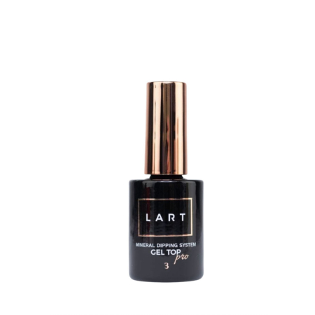 DIP Top (3) manicure tytanowy Gel Top Dipping System 15 ml LART PRO