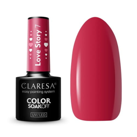 Lakier hybrydowy LOVE STORY 7 / 5g (139) CLARESA