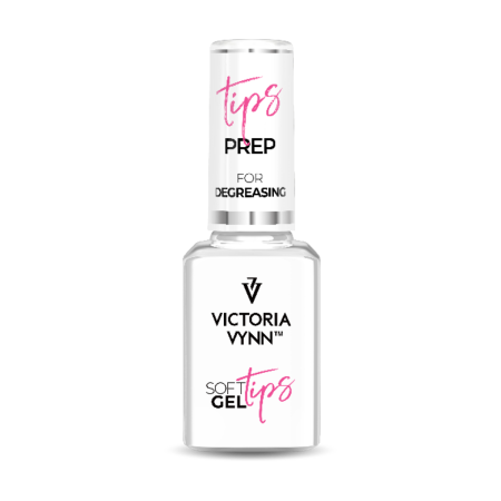 PREP / odtłuszczacz / KROK 1 / PREP Degreasing Soft Gel Tips 15ml VICTORIA VYNN