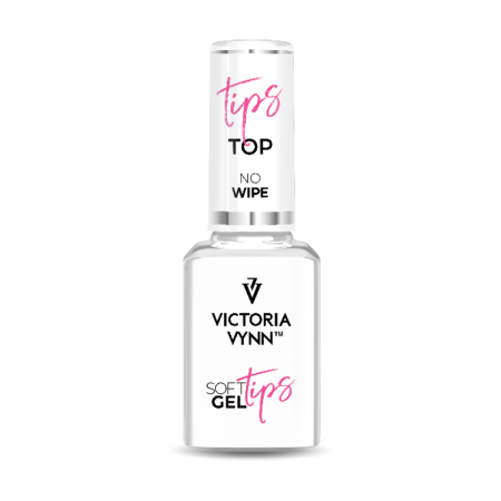 TOP hybrydowy NO WIPE / TOP Soft Gel Tips 15ml VICTORIA VYNN