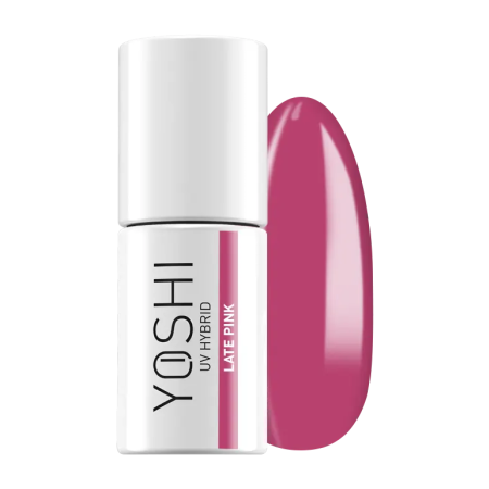Lakier hybrydowy Late Pink 6ml YOSHI (313)