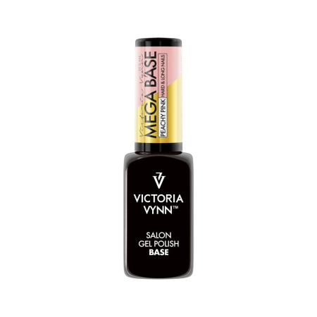 Baza hybrydowa Mega Base PEACHY PINK 8 ml VICTORIA VYNN