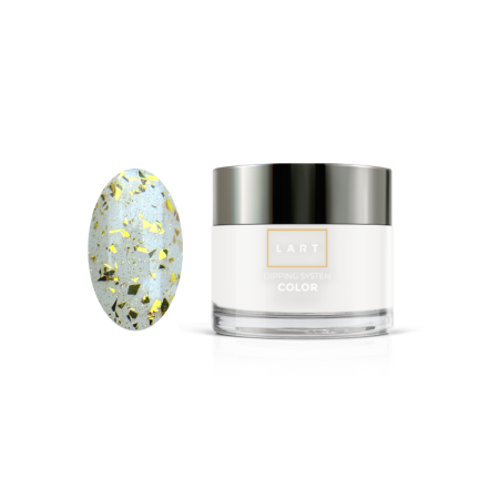 DIP Puder kolorowy 312 manicure tytanowy 14g LART PRO