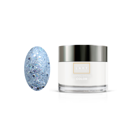 DIP Puder kolorowy 313 manicure tytanowy 14g LART PRO