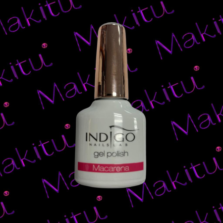 Lakier hybrydowy MACARENA Gel Polish 7ml (438) INDIGO