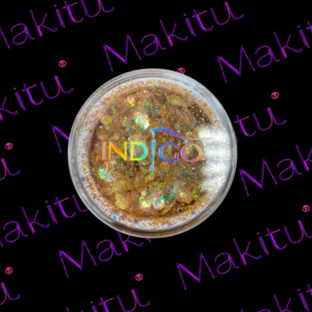 Pyłek do zdobień Princess Bitter Glitter 3g INDIGO