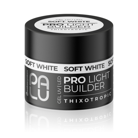 Żel budujący z tiksotropią Pro Light Builder Soft White 12g PALU