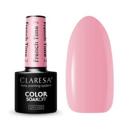 Lakier hybrydowy FRENCH TIME 02 / 5g (145) CLARESA