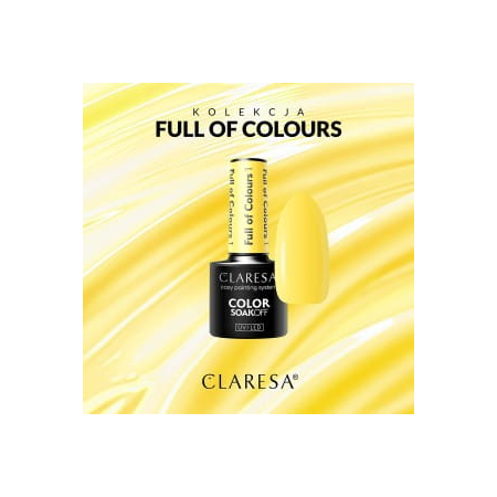 Lakier hybrydowy FULL OF COLOURS 01 / 5g (152) CLARESA