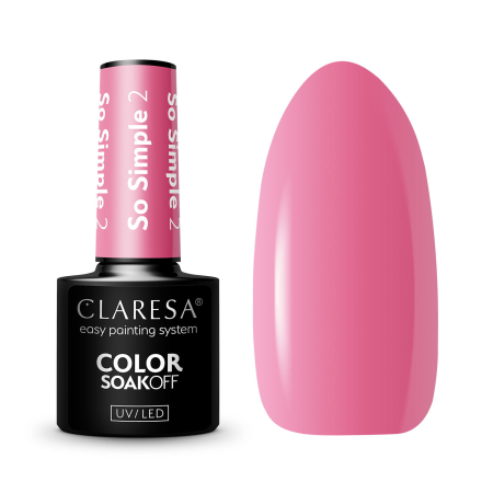 Lakier hybrydowy SO SIMPLE 02 / 5g (160) CLARESA