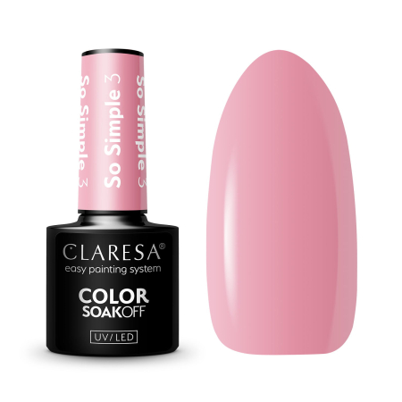 Lakier hybrydowy SO SIMPLE 03 / 5g (161) CLARESA