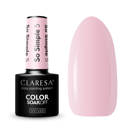 Lakier hybrydowy SO SIMPLE 05 / 5g (163) CLARESA