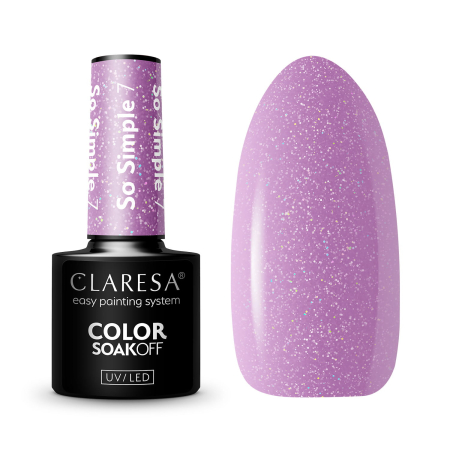 Lakier hybrydowy SO SIMPLE 07 / 5g (165) CLARESA