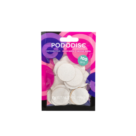Nakładki / krążki / naklejki wymienne PODODISC L #100 / 50 sztuk STALEKS