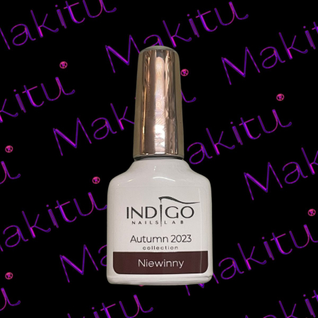 Lakier hybrydowy NIEWINNY Gel Polish 7ml (452) INDIGO