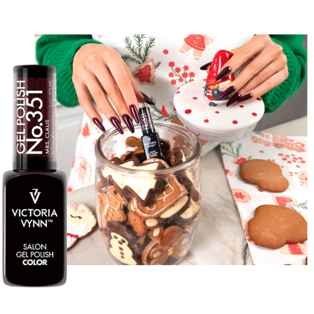 Lakier hybrydowy MRS CLAUS 351 Gel Polish 8ml VICTORIA VYNN