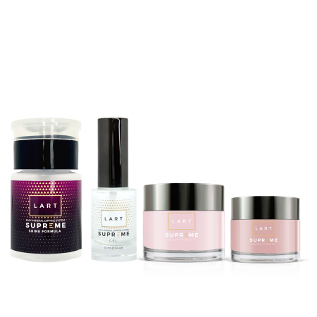 Zestaw do manicure tytanowego NUDE, idealny do domu LART NOWY