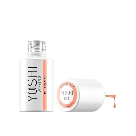 Lakier hybrydowy Melon Zest 6ml YOSHI (821)