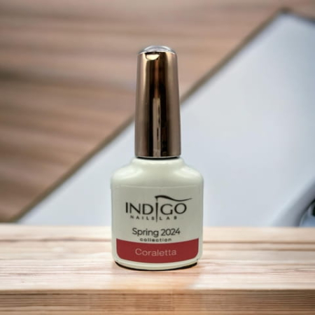 Lakier hybrydowy CORALETTA Gel Polish 7ml (476) INDIGO