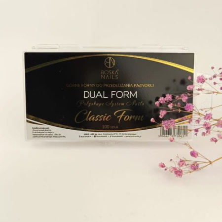 Górne formy CLASSIC / DUAL FORM / 120 sztuk BOSKA NAILS