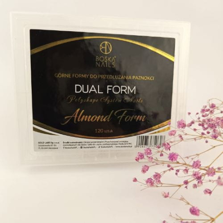 Górne formy ALMOND / DUAL FORM / 120 sztuk BOSKA NAILS