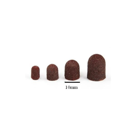Kapturki ścierne 10 mm gradacja 60 / 10 sztuk