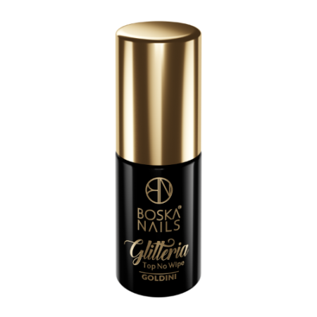 Top Glitteria Goldini No Wipe 6 ml BOSKA NAILS
