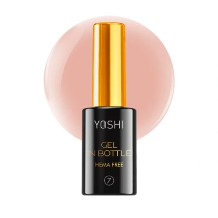 Żel w butelce w pędzelku (7) Gel in Bottle BEŻ 10ml YOSHI