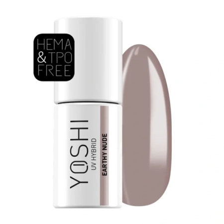 Lakier hybrydowy EARTHY NUDE 6ml YOSHI (135)