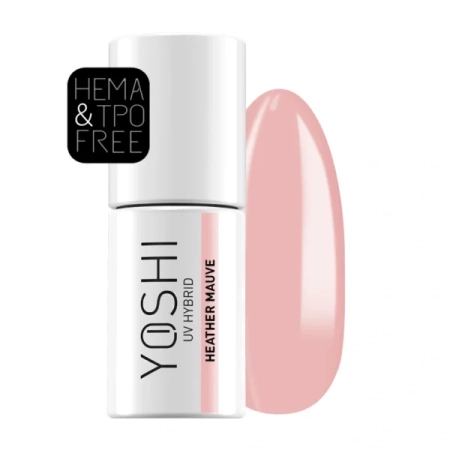 Lakier hybrydowy HEATHER MAUVE 6ml YOSHI (131)