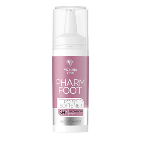 Punktowy płyn na modzele i wrastające paznokcie 30% mocznika Point Softener 15 ml PHARM FOOT VICTORIA VYNN