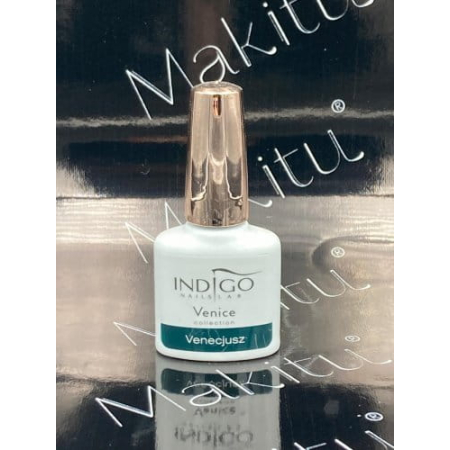 Lakier hybrydowy VENECJUSZ Gel Polish 7 ml (257) INDIGO.